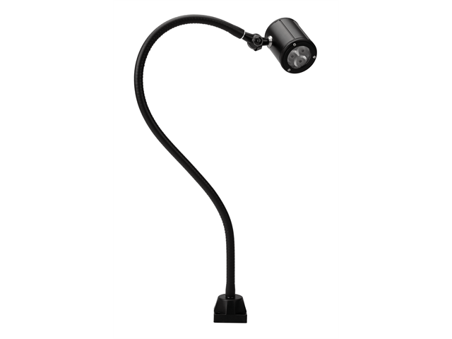 Lampada Premium 3 LED da 6W senza interruttore, braccio d. 18x600mm, completa di alimentatore