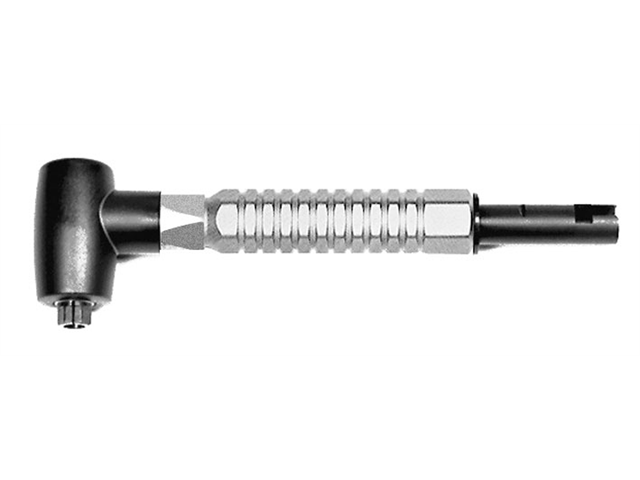 Contra-angle 90° heavy handpiece with collets d. 3mm and 6mm