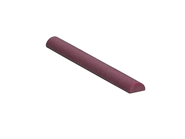 Ruby stone Midget 4x2mm lenght 100mm - Fine grit - Half round