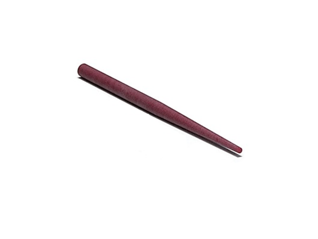 Pietra rubino d. 5-2x100mm, Grana fine - Conica a punta