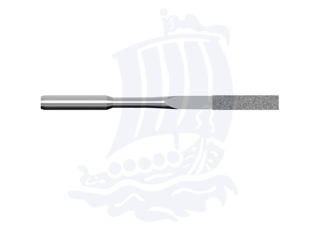 Lima diamantata DLA-T3-D151, 3x3x3mm - Gambo d. 3mm