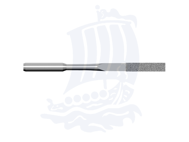 Lima diamantata DLA-3X1-D181, 3x1mm - Gambo d. 3mm