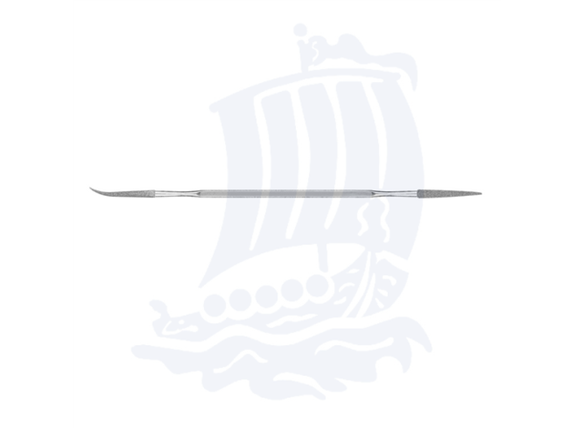 Lima diamantata, 2,9x155mm, RF22, grana D126 - Triangolare a punta