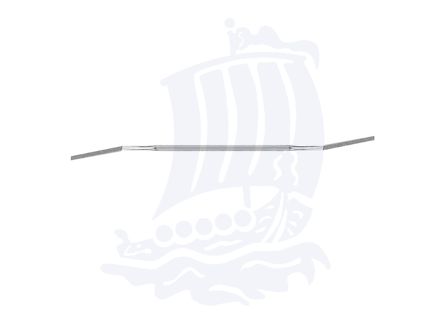 Lima diamantata, 3,7x1,8x155mm, RF27, grana D126 - Piatta parellela