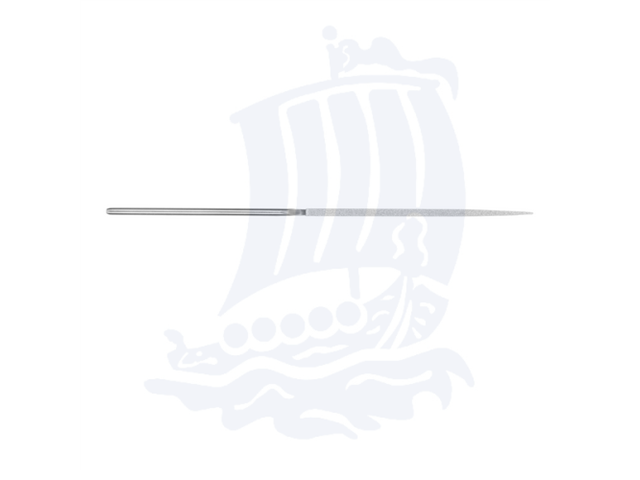 Lima diamantata, 2,7x2x7x160mm NF2142B-D126 - Quadrata a punta