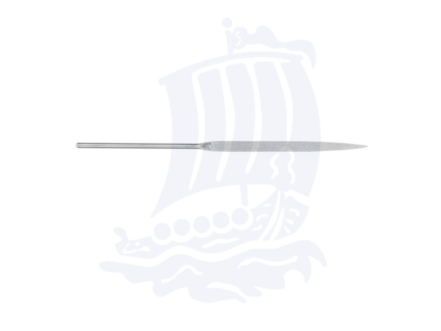 Lima diamantata, 5,9x2,2x160mm NF2152B-D126 - Mezza tonda a punta