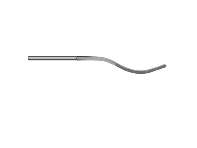 Lima diamantata DLF-1-D151 Rifloirs, 4,5x2,5mm - Gambo d. 3mm