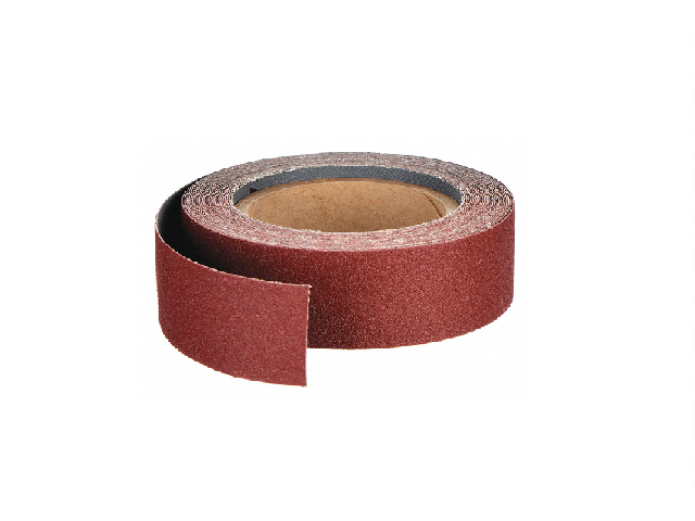 Tela abrasiva tipo P, 50mmx25m, Grana 600, corindone - Rotolo