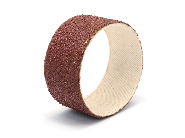 Anello tela abrasiva, d. 30x30mm, Grana 80, abrasivo corindone - Conf. 200pz.