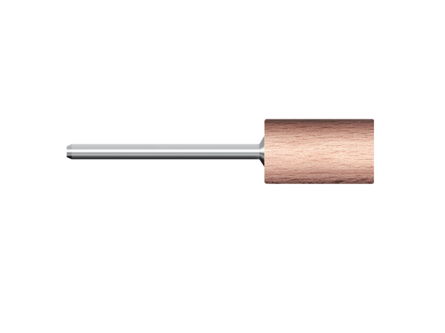 Legno rotativo morbido, d. 15x25mm, tiglio, cilindrico - Gambo d. 3mm - Conf. 10pz.