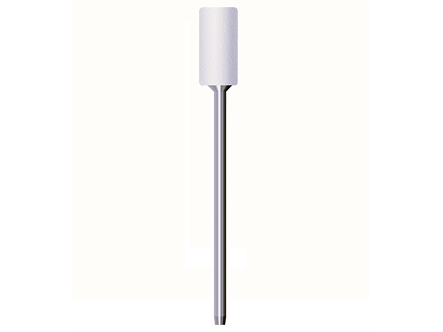 Feltro rotativo morbido, d. 10x20mm, cilindrico - Gambo d. 3mm x lung. 90mm - Conf. 10pz.