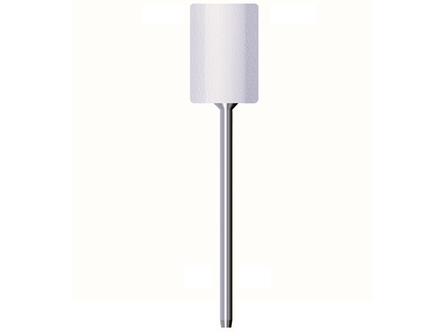 Feltro rotativo duro, d. 15x25mm, cilindrico - Gambo d. 3mm x lung. 90mm - Conf. 10pz.