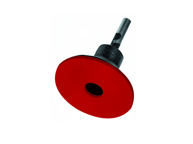 Fiber lapping disc on soft holder, 20x1mm - Shank d. 3mm - Pkg. 10pcs