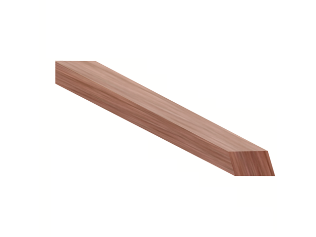 Stecca in legno duro, 3x7x150mm, faggio, rettangolare - Conf. 10pz.