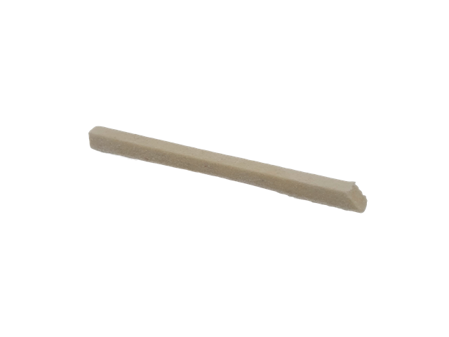 Stecca in feltro 6x6x100mm duro - Quadrata con smusso - Conf. 10pz.