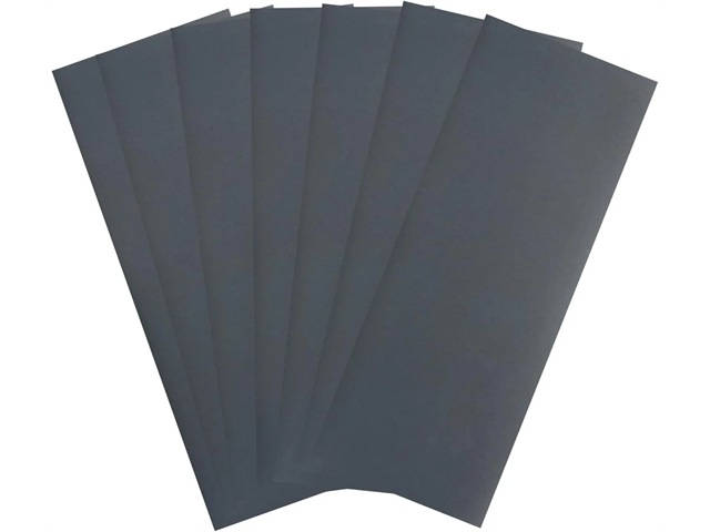 Tela Bramet 75x275mm, Grana 180 - Adesiva - Carburo di silicio - Conf. 10pz.