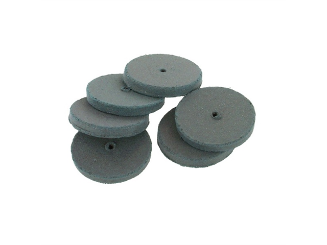 Cratex abrasive rubber, 22x3,1mm, wheel - Type 74C - Pkg. 100pcs.