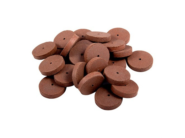 Gomma abrasiva Cratex, d. 25,4x4,5mm, dischetto - Sigla 86F - Conf. 100pz.