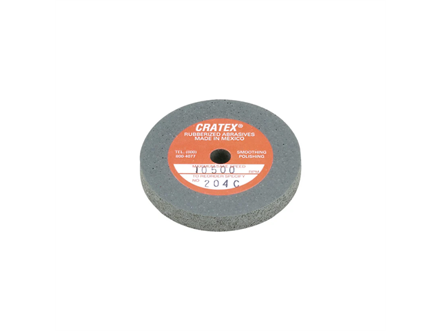Gomma abrasiva Cratex, d. 51x6,3mm, ruota - Sigla 204C