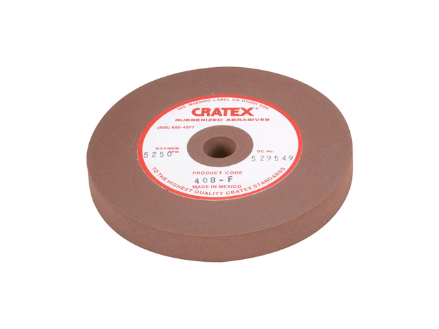 Gomma abrasiva Cratex, d. 102x12,7mm, ruota - Sigla 408F