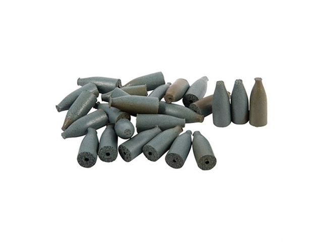 Gomma abrasiva Cratex, d. 9,3x25,4mm, cono - Sigla 11C - Conf. 100pz.