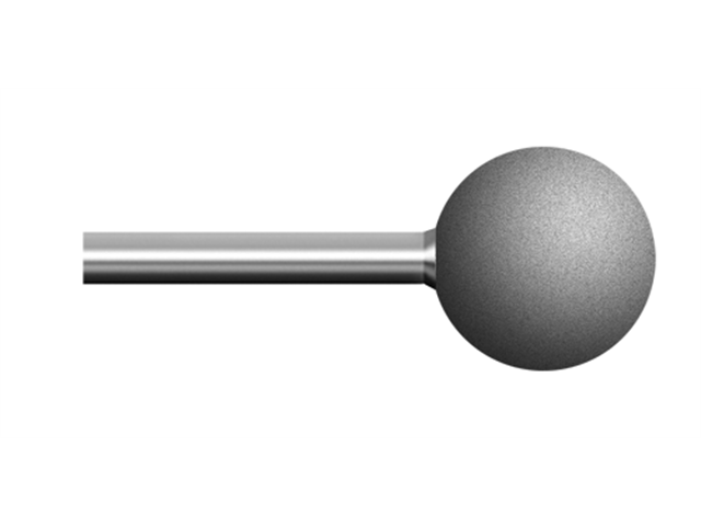 Moletta MX Cratex, d. 12,70x12,70mm, CXH B121 Mesh 80 - Gambo d. 3mm