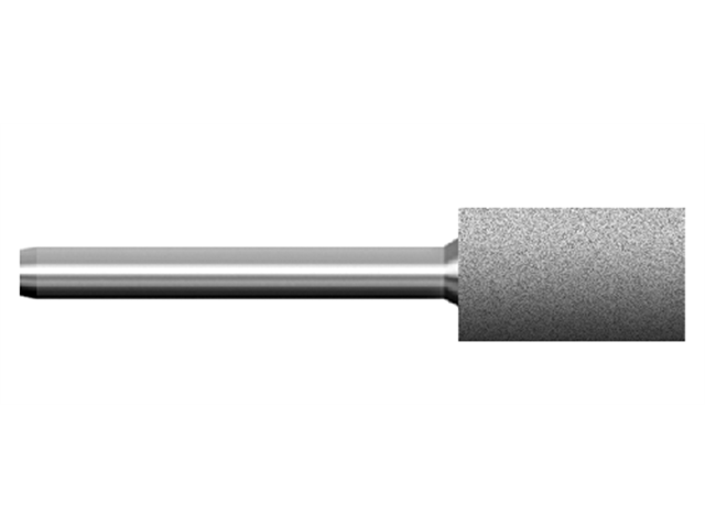 Moletta MX Cratex, d. 6,35x12,70mm, CXG W163 Mesh 80 - Gambo d. 3mm