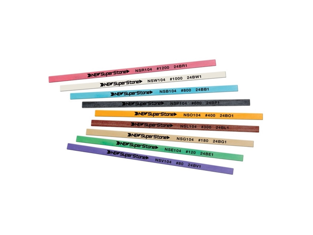 Ceramic stone 1,0x2x100mm, Grit 3000 - Pink - Flat