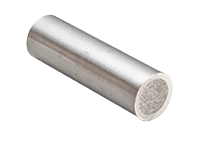 Inserto sinterizzato d. 2x10mm nr. 55 pori - d. 0,10mm - Inox