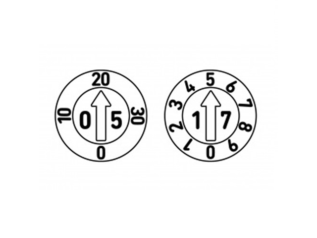 Date stamps type L+E