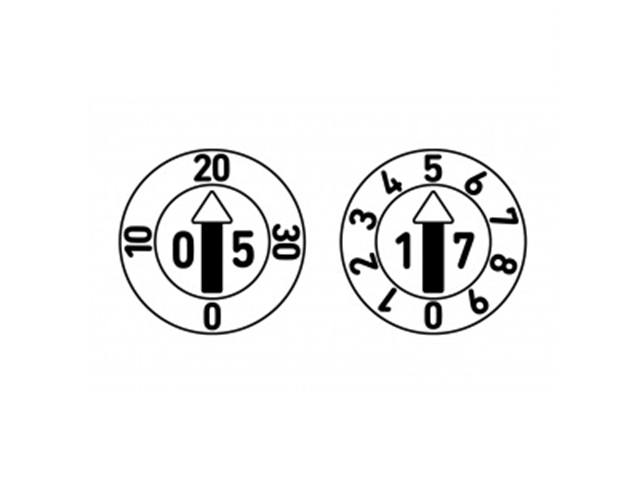 Date stamps type L+E