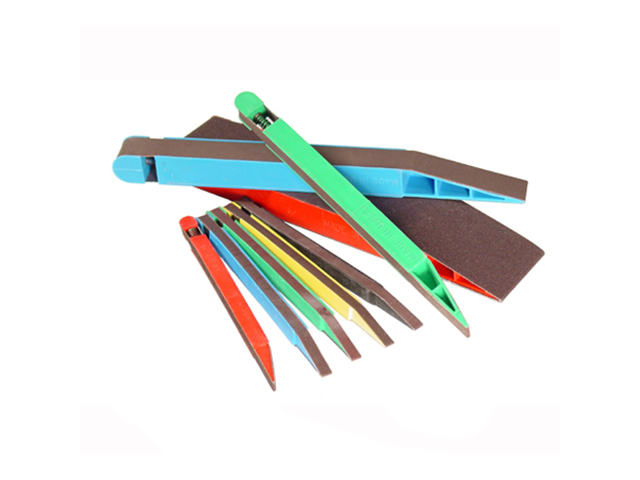 Sostegni con nastro abrasivo