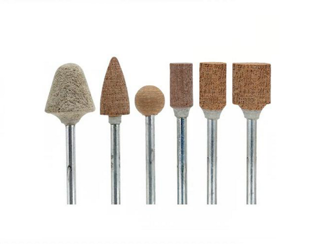 Mole abrasive con legante