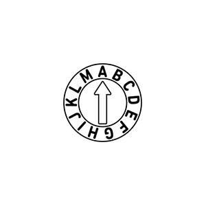 Opitz® Datari tipo M - lettera di identificazione A-M