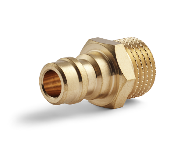 Innesto (nipple) Serie 10, M10x1mm, flusso 6mm, HEX 11mm