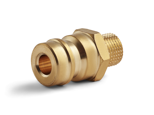 Innesto (nipple) Serie 90, M14x1,5mm, flusso 9mm, HEX 14mm