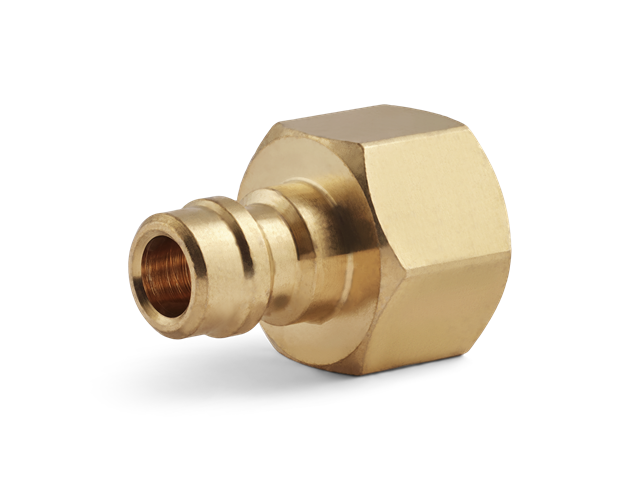 Innesto (nipple) Serie 10, filettatura G1/4", flusso 6mm, HEX 14mm, HEX 17mm