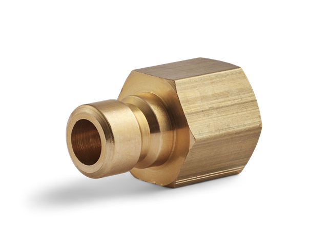 Innesto (nipple) Serie 30, filettatura G1/8", flusso 6mm, HEX 14mm