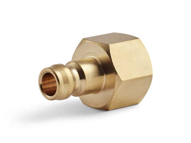 Innesto (nipple) Serie 6, filettatura G1/8", flusso 6mm, HEX 14mm