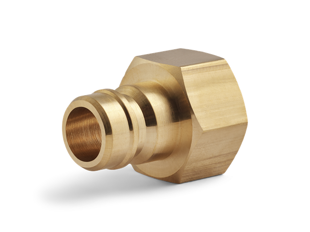 Innesto (nipple) Serie 90, filettatura G1/4", flusso 9mm