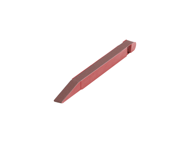 Sostegno + Nastro abrasivo 6mm (1/4"), Grana 120 - Rosso