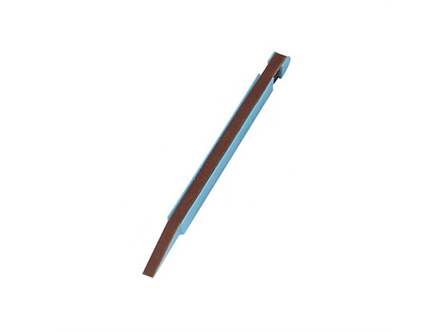 Holder + Abrasive Belt 6mm (1/4"), Grit 240 - Blue