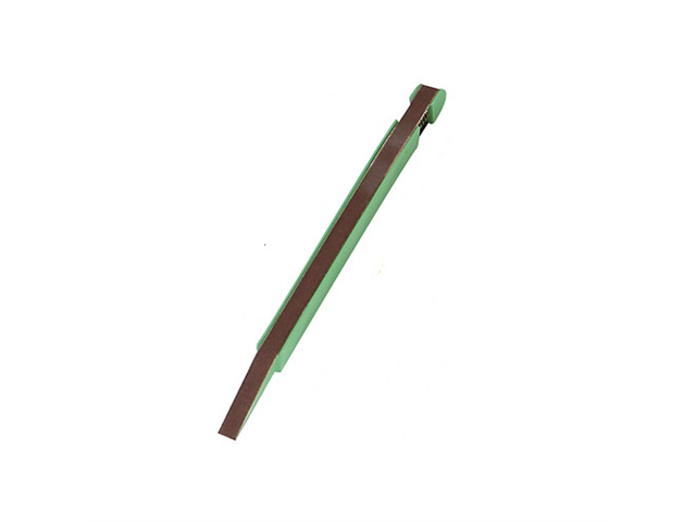 Holder + Abrasive Belt 6mm (1/4"), Grit 320 - Green