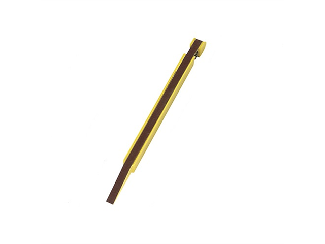 Holder + Abrasive Belt 6mm (1/4"), Grit 400 - Yellow
