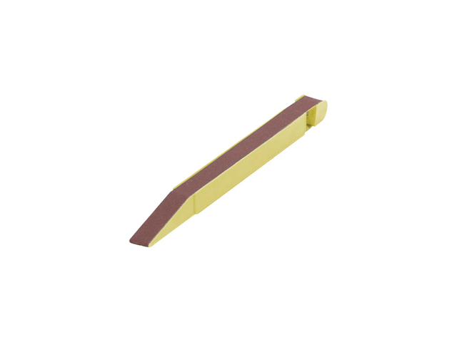 Sostegno + Nastro abrasivo 6mm (1/4"), Grana 400 - Giallo