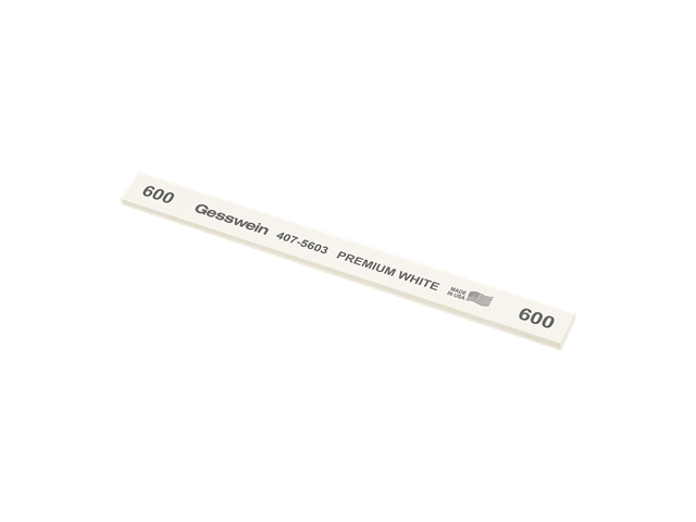 Pietra Premium White 13x3x150mm, Grana 600 - Rettangolare