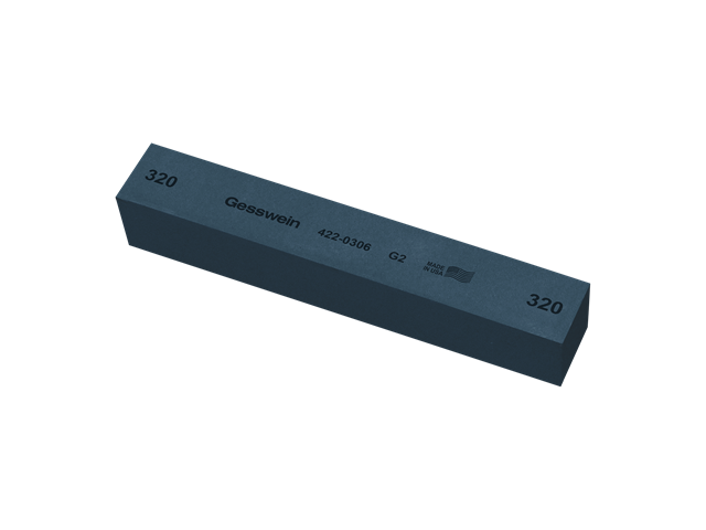 Pietra G2 25x25x150mm, Grana 320 - Quadrata