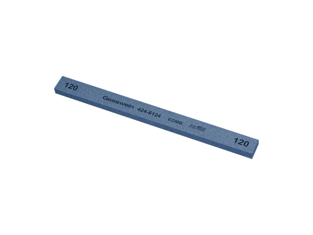 EDM Blue stone 13x6x150mm, Grit 120 - Rectangular