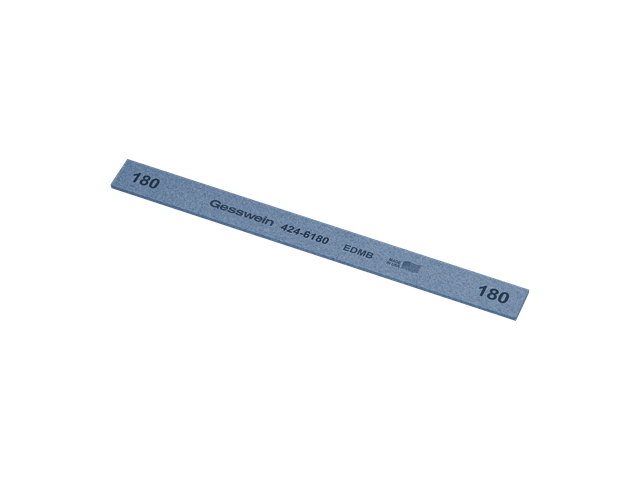 Pietra EDM Blu 13x1,5x150mm, Grana 180 - Rettangolare