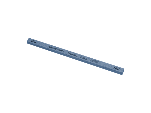 Pietra EDM Blu 6x6x150mm, Grana 180 - Quadrata